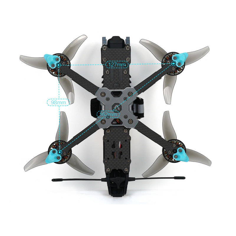 Manta 3.6" DJI O3 HD 6S BNF Crossfire + GPS By AxisFlying - Image 2