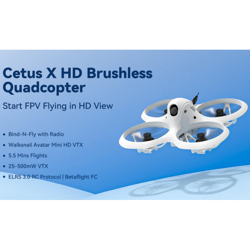 Cetus X Walksnail HD Brushless Quadcopter ELRS 2.4G BNF By BetaFPV - Image 3