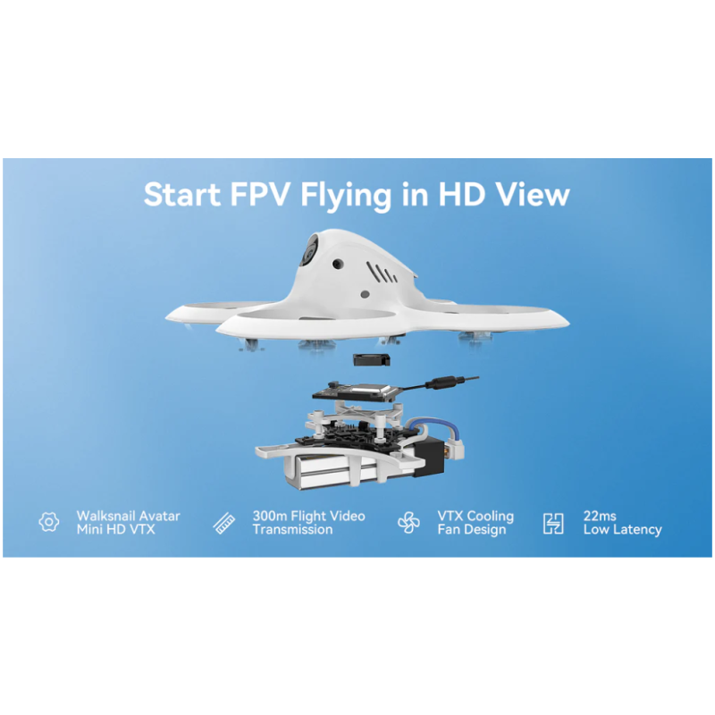 Cetus X Walksnail HD Brushless Quadcopter ELRS 2.4G BNF By BetaFPV - Image 6