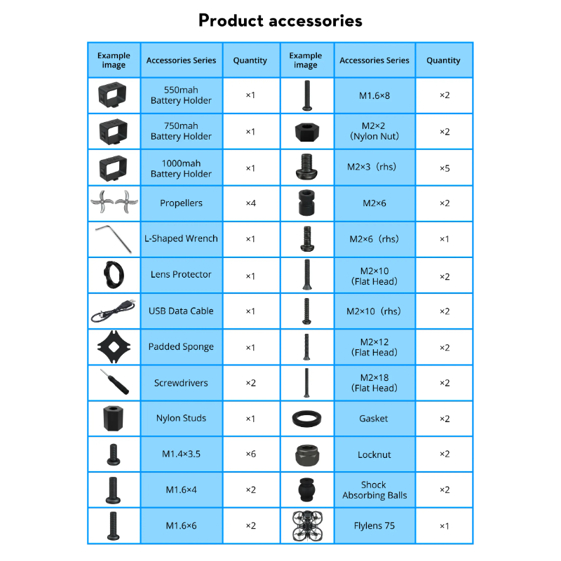 FlyLens 75 DJI O3 HD 2S BNF Crossfire By Flywoo - Image 4