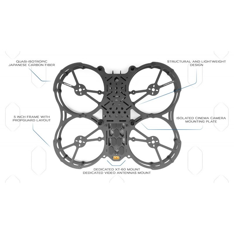 Lumenier QAV-PRO Whoop 5" - Frame Kit - Image 14