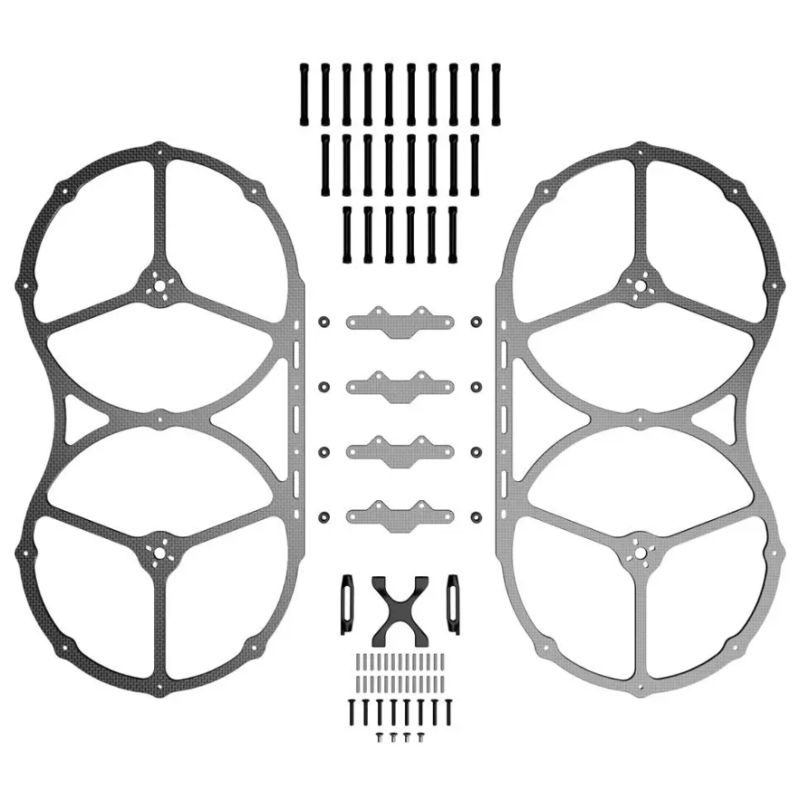 QAV-PRO Mega Whoop 7" Cinequads Edition X8 Upgrade Kit By Lumenier - Image 4