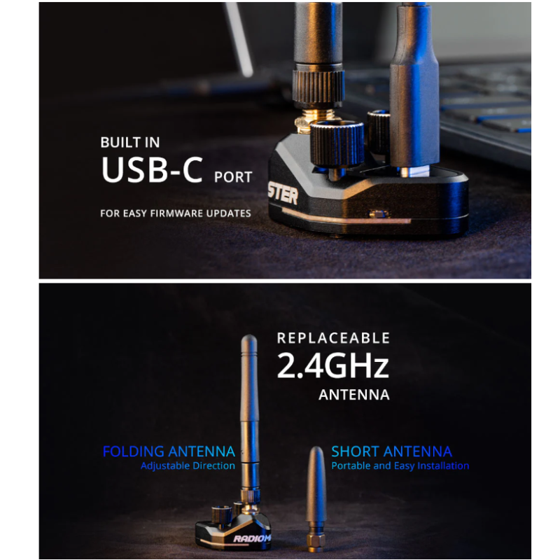 GR-01 ELRS 2.4G Receiver For DJI RS Camera Gimbals By RadioMaster - Image 4