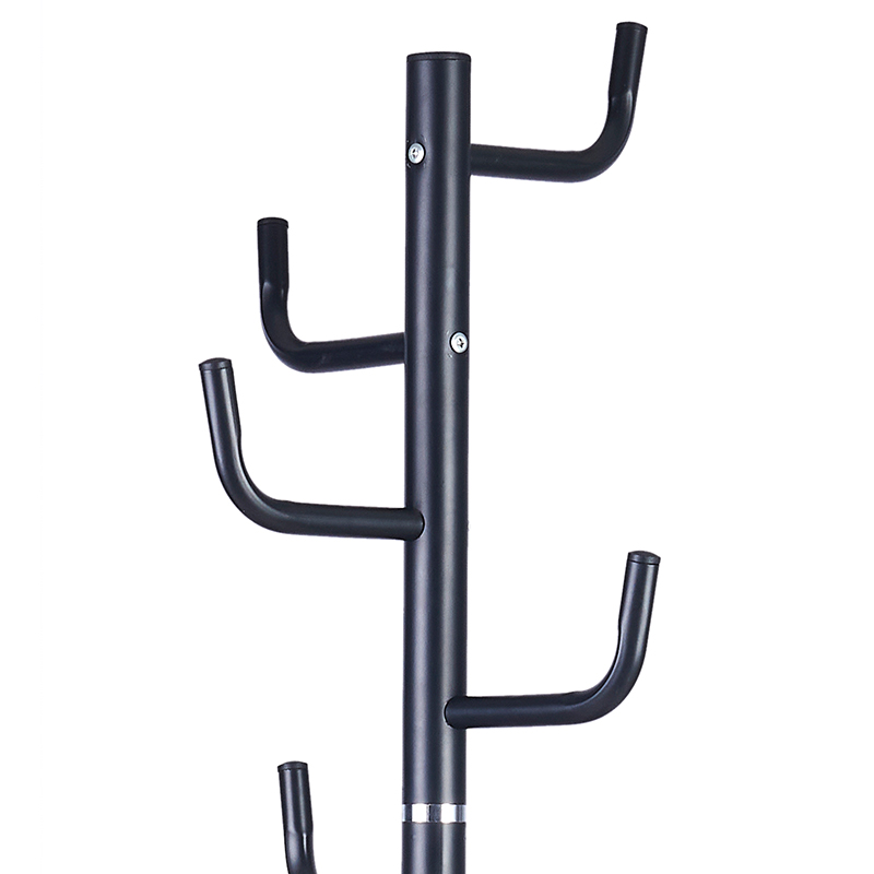 Coat Stand Lorenda pakoworld metal black D37x175cm - Image 2
