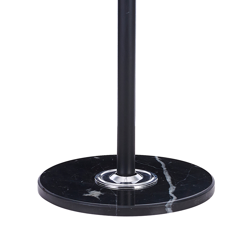 Coat Stand Lorenda pakoworld metal black D37x175cm - Image 4