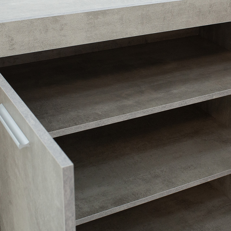 Buffet Joanna pakoworld grey antique 144x42x80cm - Image 2