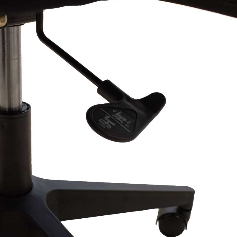 Офис стол управител Ghost pakoworld mesh black mesh - Image 5