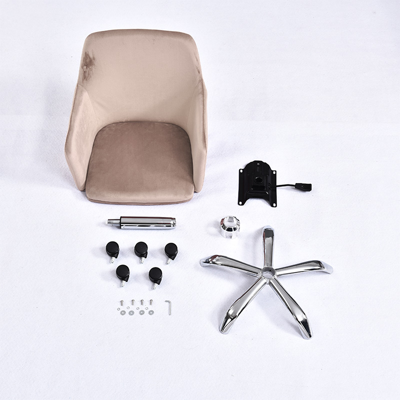 Офис стол Xever pakoworld розово кадифе - Image 10