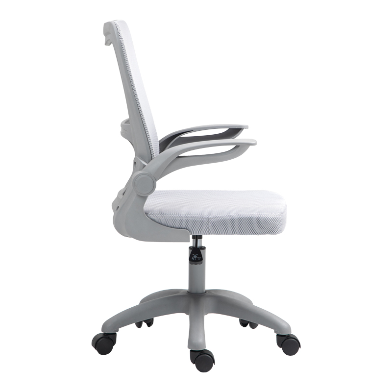 Работен стол мениджър Annalize pakoworld мрежест сив 57χ53χ100cm - Image 5