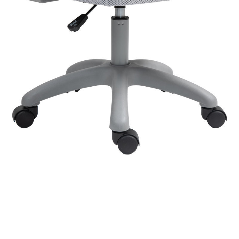 Работен стол мениджър Annalize pakoworld мрежест сив 57χ53χ100cm - Image 7