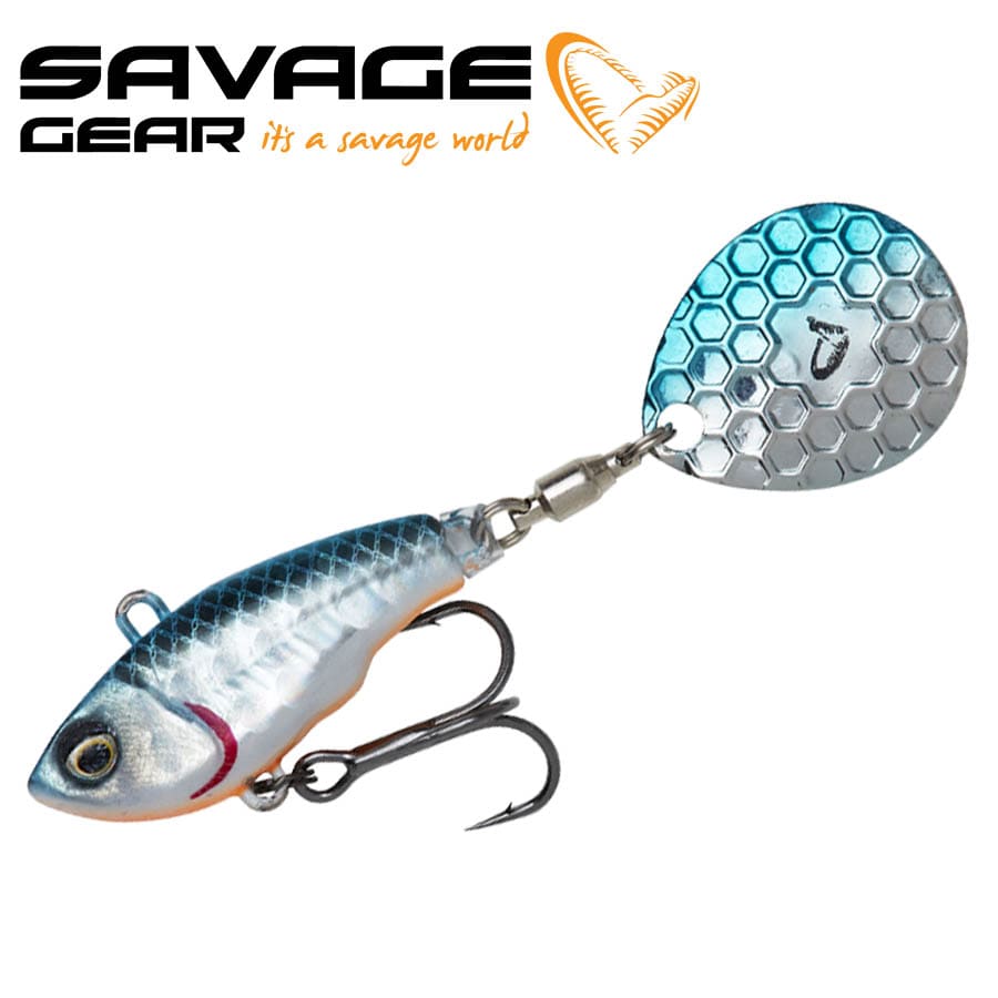 Savage Gear Fat Tail Spin 8cm 24g Спинер - Image 16