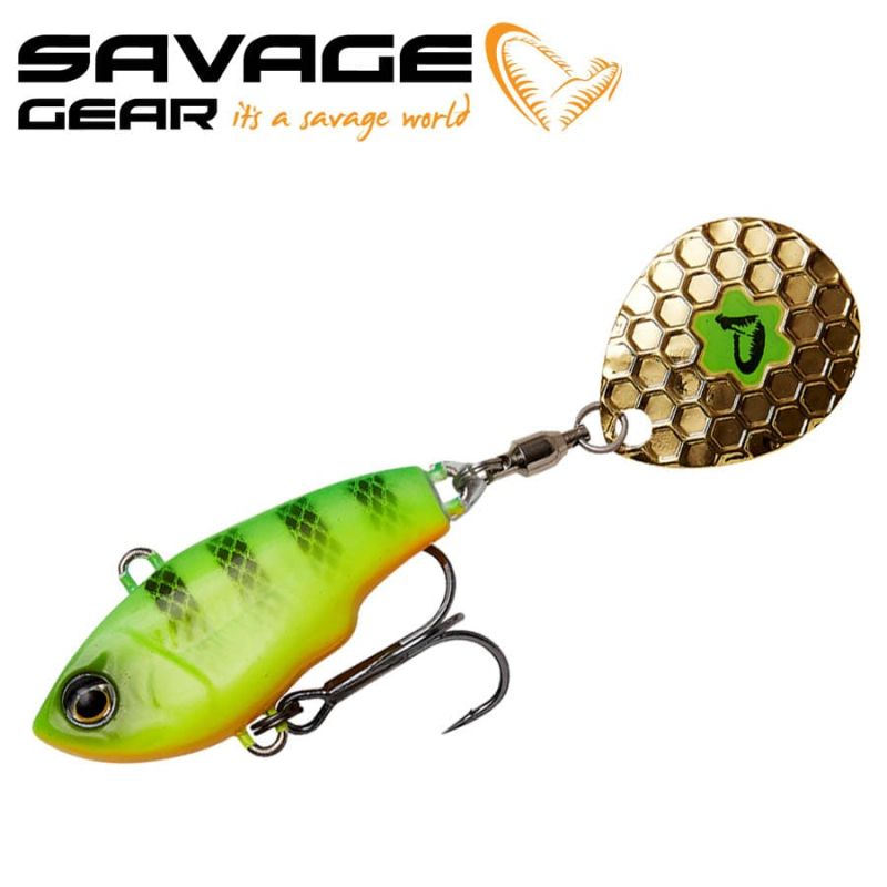 Savage Gear Fat Tail Spin 8cm 24g Спинер - Image 22