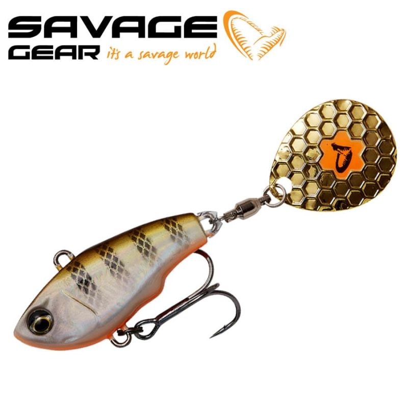 Savage Gear Fat Tail Spin 8cm 24g Спинер - Image 16